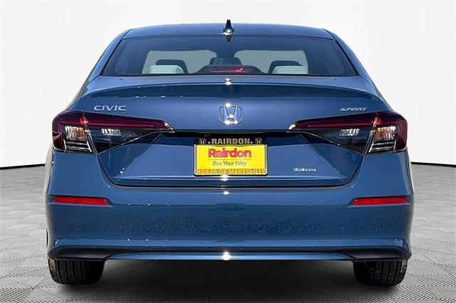 new 2025 Honda Civic Hybrid car, priced at $30,555