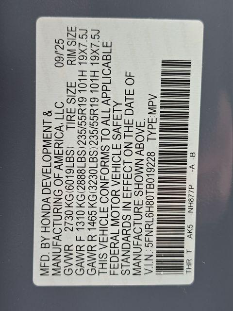 new 2026 Honda Odyssey car, priced at $49,445