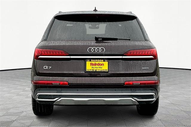 used 2022 Audi Q7 car, priced at $33,500