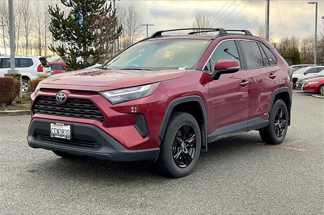 used 2022 Toyota RAV4 Hybrid car, priced at $33,500