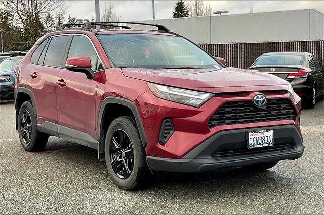 used 2022 Toyota RAV4 Hybrid car, priced at $33,500