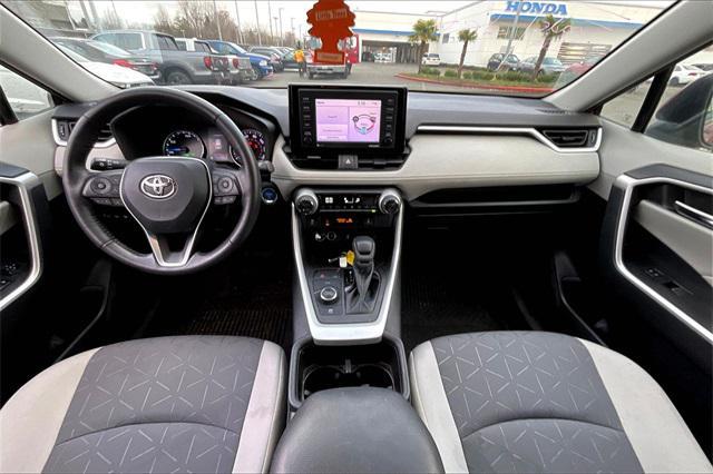 used 2022 Toyota RAV4 Hybrid car, priced at $33,500