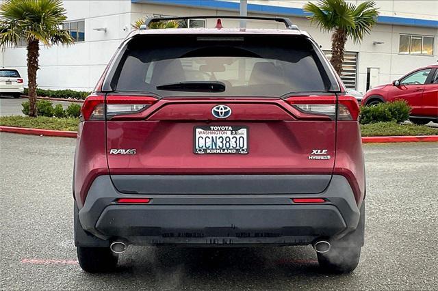 used 2022 Toyota RAV4 Hybrid car, priced at $33,500