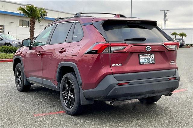 used 2022 Toyota RAV4 Hybrid car, priced at $33,500