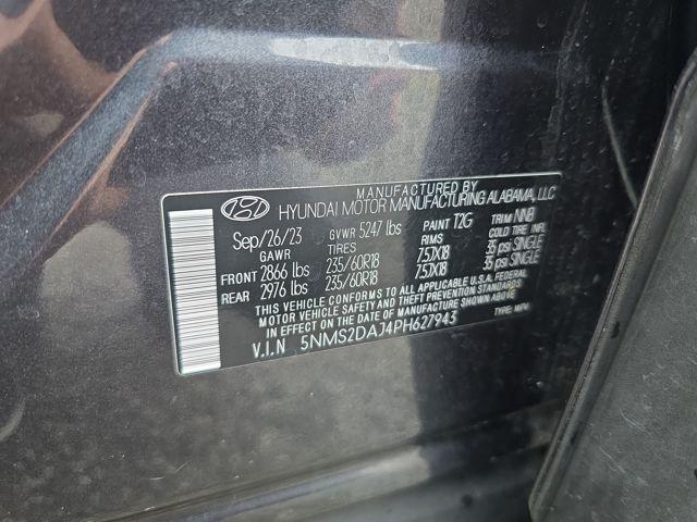 used 2023 Hyundai Santa Fe car, priced at $21,500