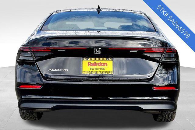 new 2025 Honda Accord car, priced at $28,987