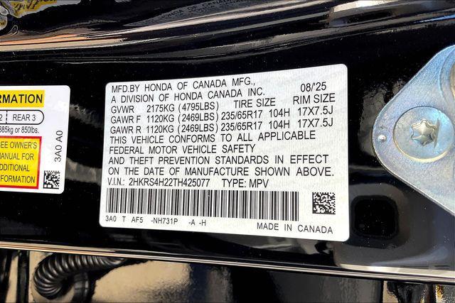 new 2026 Honda CR-V car, priced at $32,987