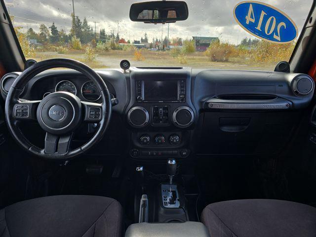 used 2014 Jeep Wrangler Unlimited car, priced at $15,000