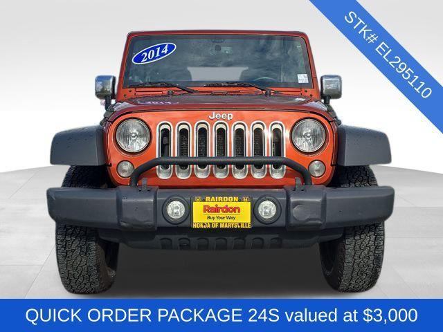 used 2014 Jeep Wrangler Unlimited car, priced at $15,000