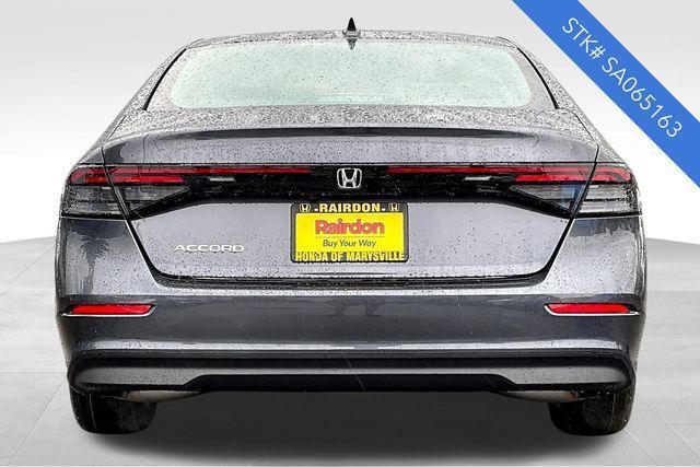 new 2025 Honda Accord car, priced at $28,987