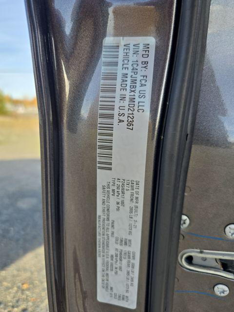 used 2021 Jeep Cherokee car, priced at $19,500