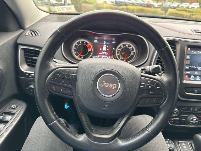 used 2021 Jeep Cherokee car, priced at $21,500