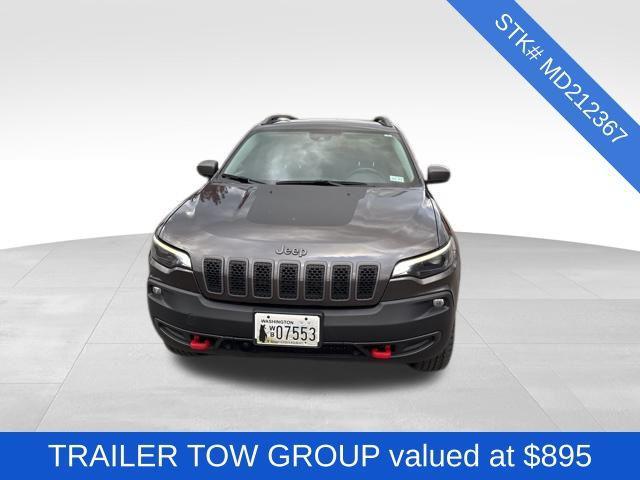 used 2021 Jeep Cherokee car, priced at $21,500