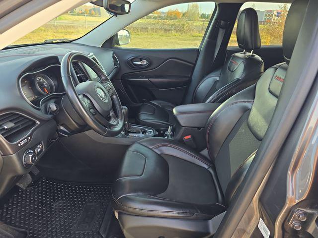 used 2021 Jeep Cherokee car, priced at $19,500