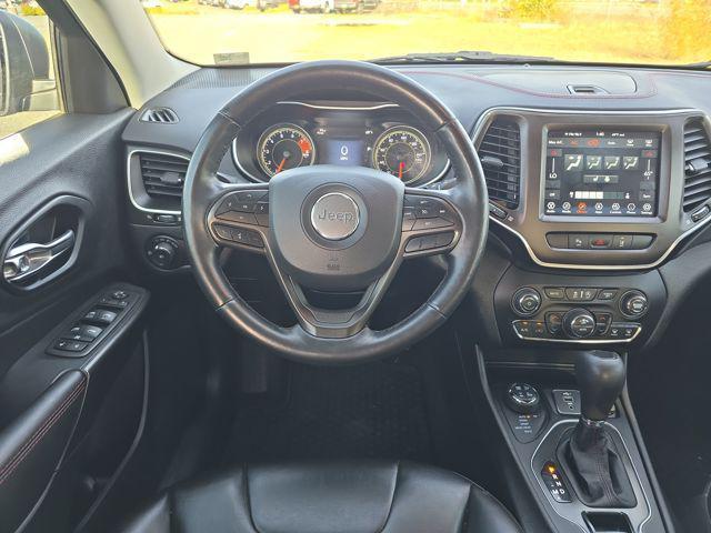 used 2021 Jeep Cherokee car, priced at $19,500