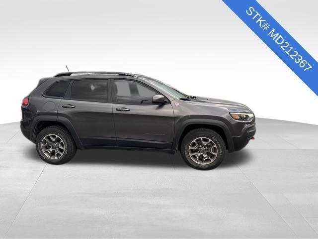 used 2021 Jeep Cherokee car, priced at $21,500