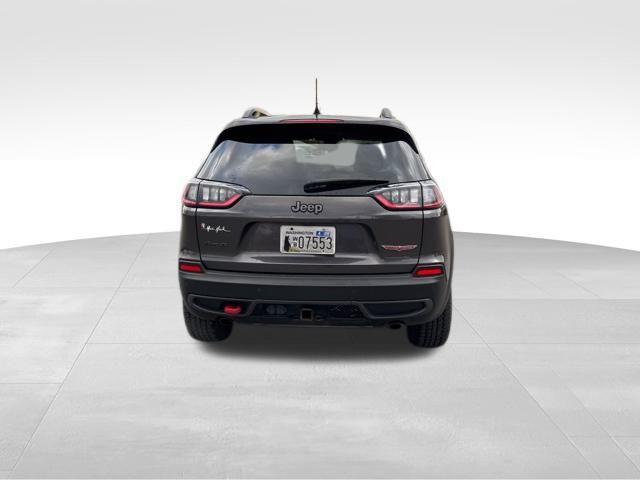 used 2021 Jeep Cherokee car, priced at $21,500