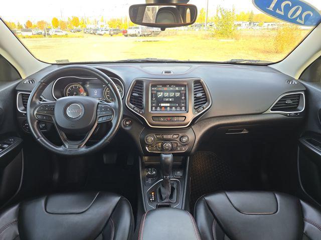 used 2021 Jeep Cherokee car, priced at $19,500