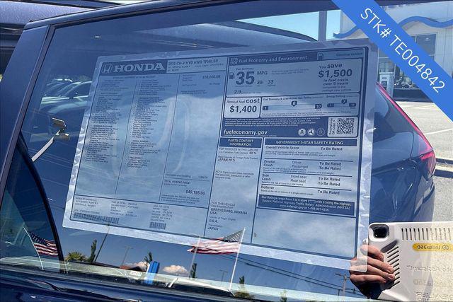 new 2026 Honda CR-V Hybrid car, priced at $37,500