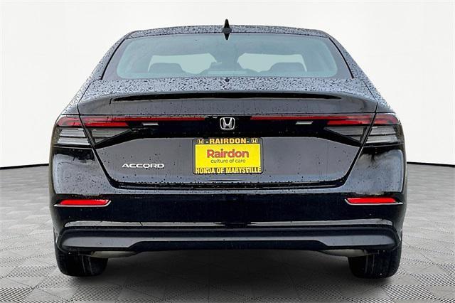 new 2025 Honda Accord car, priced at $31,655