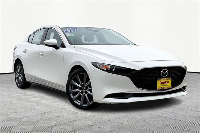 used 2021 Mazda Mazda3 car, priced at $19,000