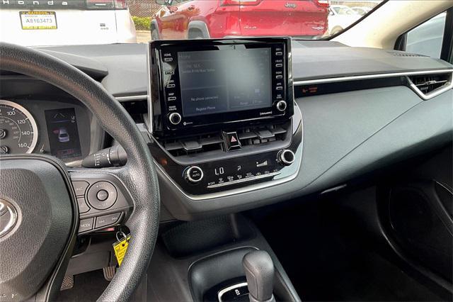used 2021 Toyota Corolla car, priced at $18,500
