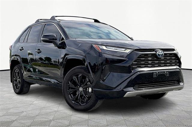 used 2022 Toyota RAV4 Hybrid car, priced at $35,000