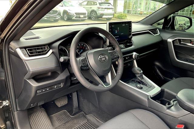 used 2022 Toyota RAV4 Hybrid car, priced at $35,000
