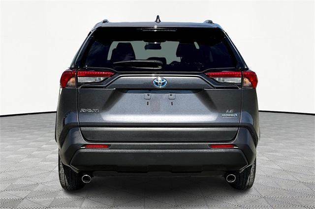 used 2022 Toyota RAV4 Hybrid car, priced at $27,500