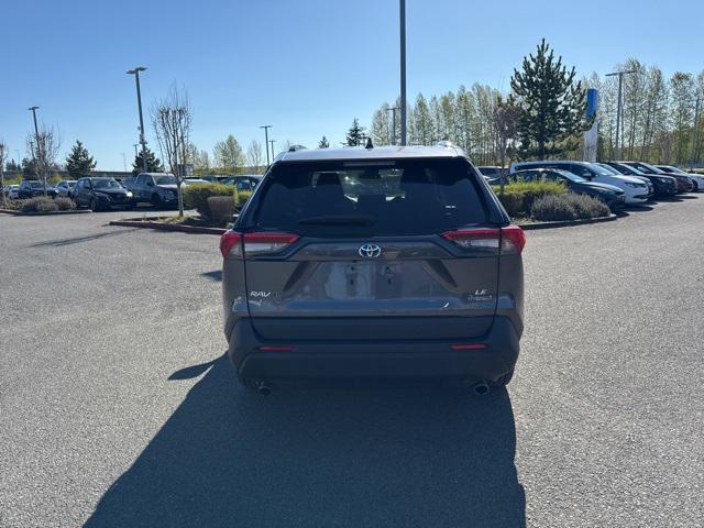 used 2022 Toyota RAV4 Hybrid car, priced at $28,000