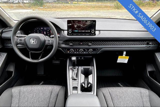 new 2025 Honda Accord car, priced at $30,987