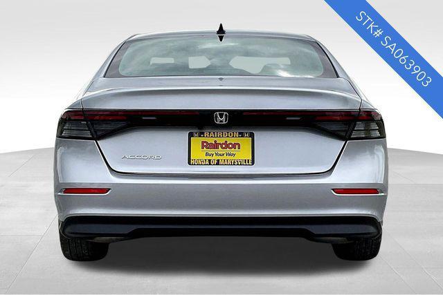 new 2025 Honda Accord car, priced at $30,987