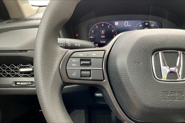 new 2025 Honda Accord car, priced at $30,987