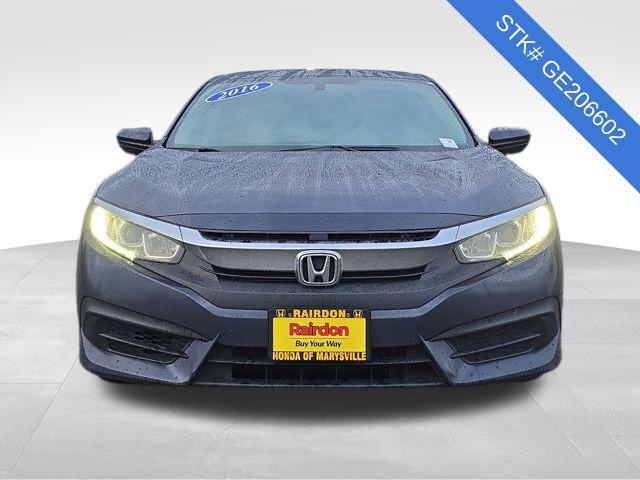 used 2016 Honda Civic car, priced at $9,500