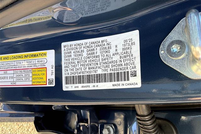 new 2026 Honda Civic Hybrid car, priced at $30,400