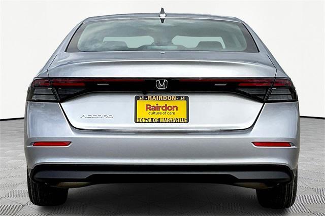 new 2024 Honda Accord car, priced at $29,885