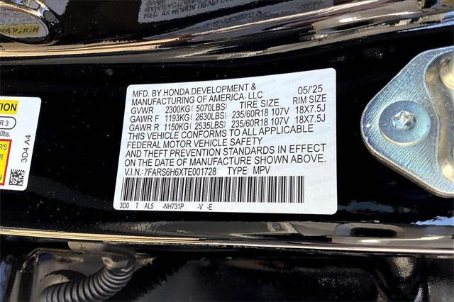 new 2026 Honda CR-V Hybrid car, priced at $40,195