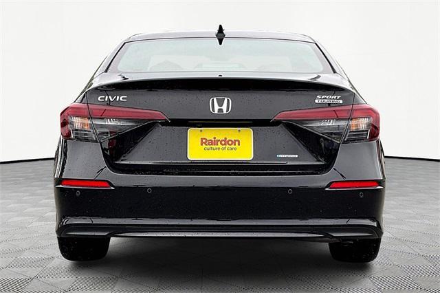 new 2025 Honda Civic Hybrid car, priced at $33,100