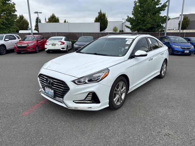 used 2018 Hyundai Sonata car, priced at $15,000