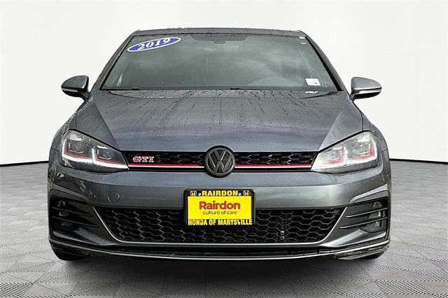 used 2019 Volkswagen Golf GTI car, priced at $21,500