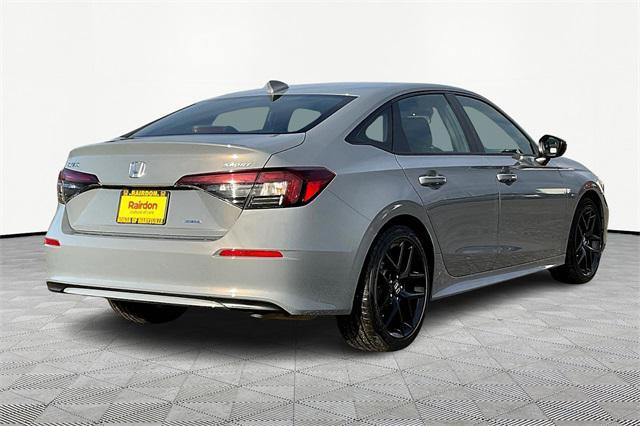 new 2025 Honda Civic Hybrid car, priced at $30,555