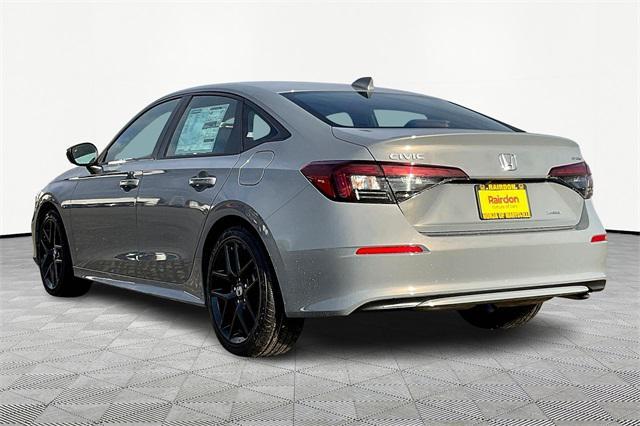 new 2025 Honda Civic Hybrid car, priced at $30,555