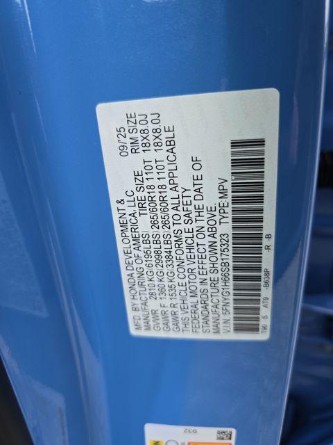 new 2025 Honda Pilot car, priced at $51,350