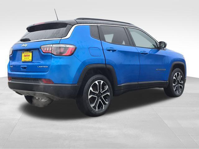 used 2023 Jeep Compass car, priced at $21,500