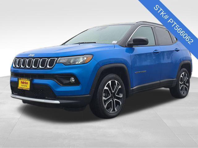 used 2023 Jeep Compass car, priced at $21,500