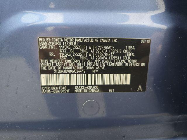 used 2010 Toyota RAV4 car, priced at $4,500