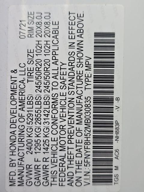 used 2021 Honda Passport car, priced at $27,000