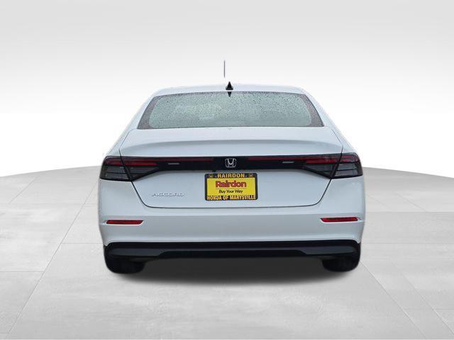 used 2025 Honda Accord car, priced at $27,000