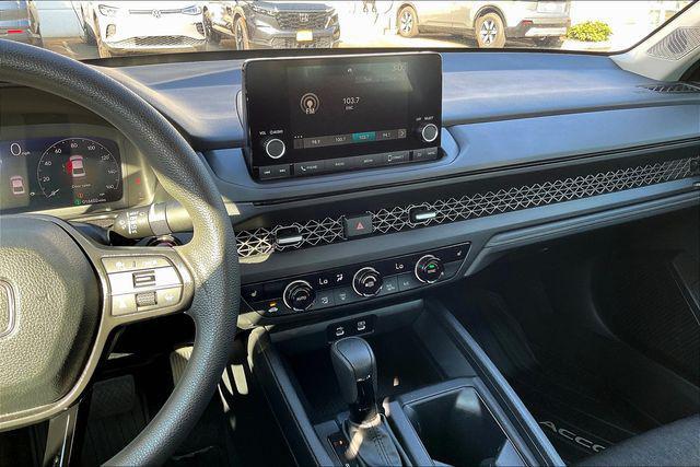 used 2024 Honda Accord car, priced at $24,500