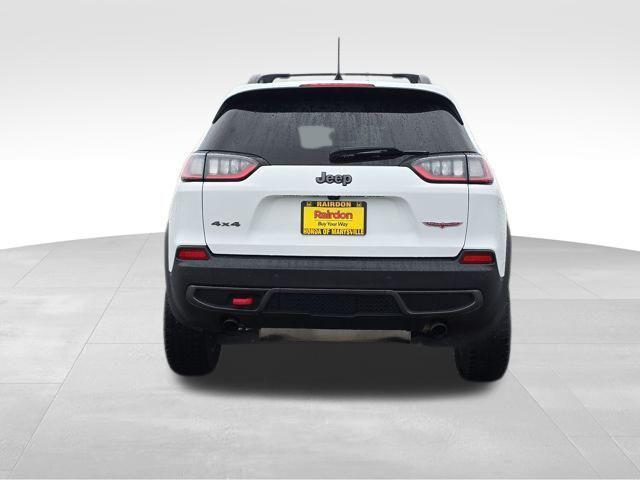 used 2021 Jeep Cherokee car, priced at $22,000